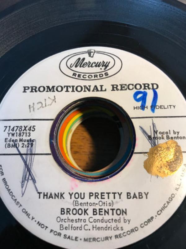 Brook Benton - Thank You Pretty Baby / With All Of My Heart