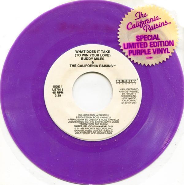 Buddy Miles, The California Raisins - What Does It Take (To Win Your Love)