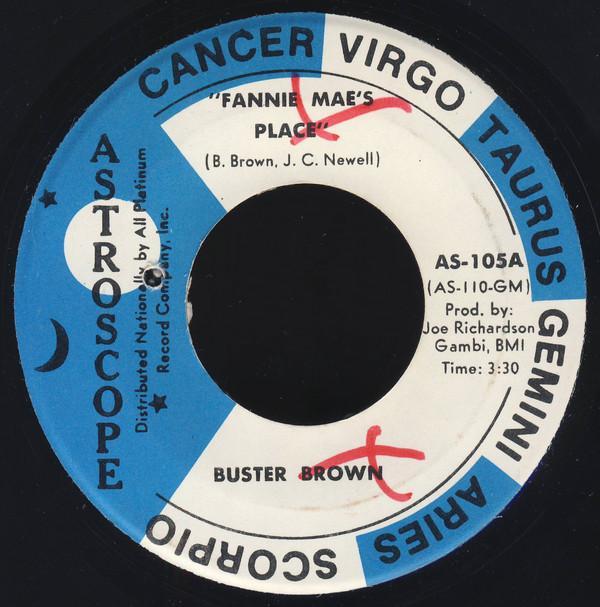 Buster Brown - Fannie Mae's Place / Two Women