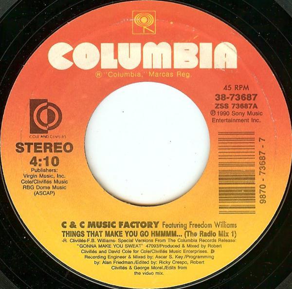 C + C Music Factory, Freedom Williams - Things That Make You Go Hmmmm...