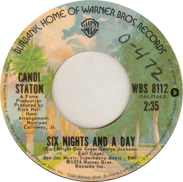 Candi Staton - We Can Work It Out / Six Nights And A Day
