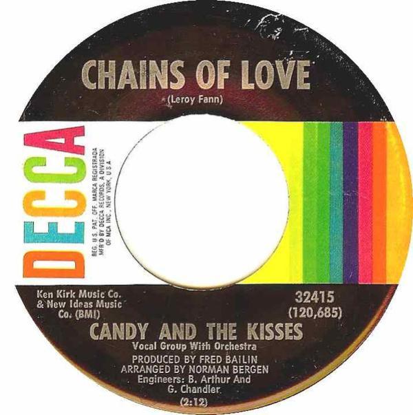 Candy And The Kisses - Chains Of Love / Someone Out There