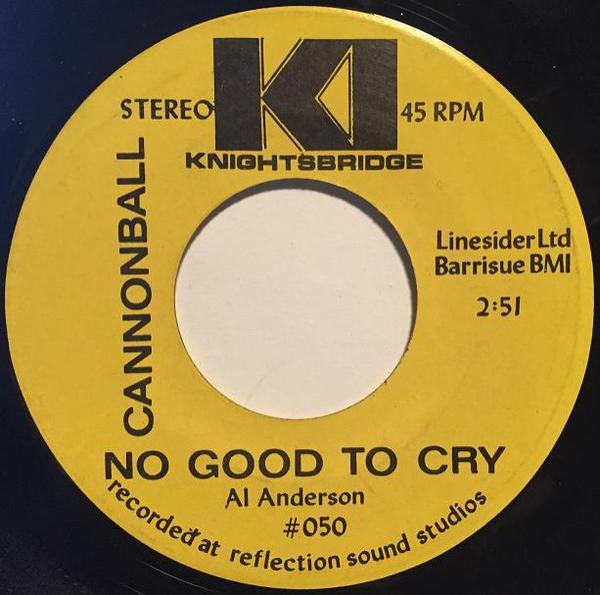 Cannonball - No Good To Cry