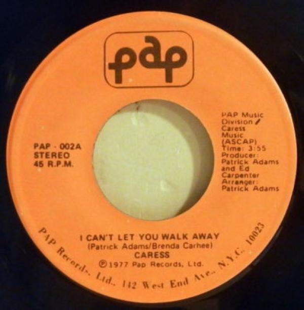 Caress (4) - I Can't Let You Walk Away