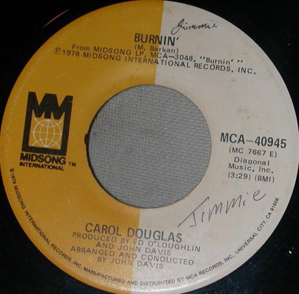 Carol Douglas - Burnin'