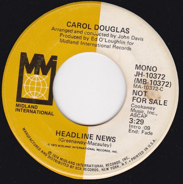 Carol Douglas - Headline News