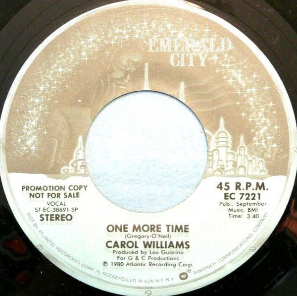 Carol Williams - One More Time