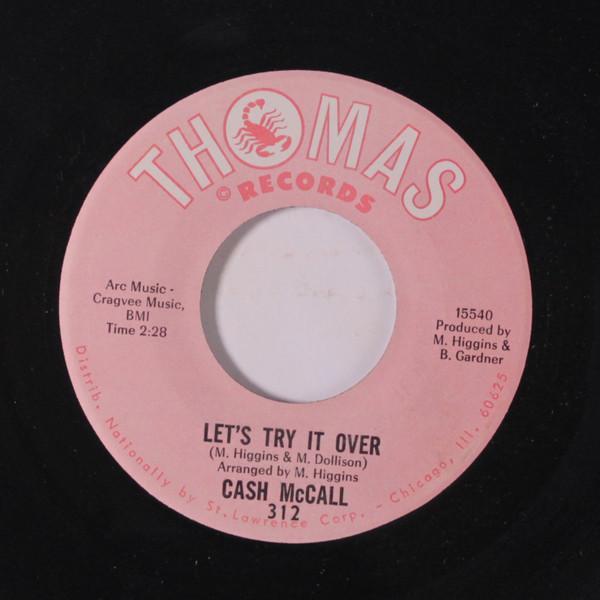 Cash McCall - Let's Try It Over / It's Wonderful (To Be In Love)