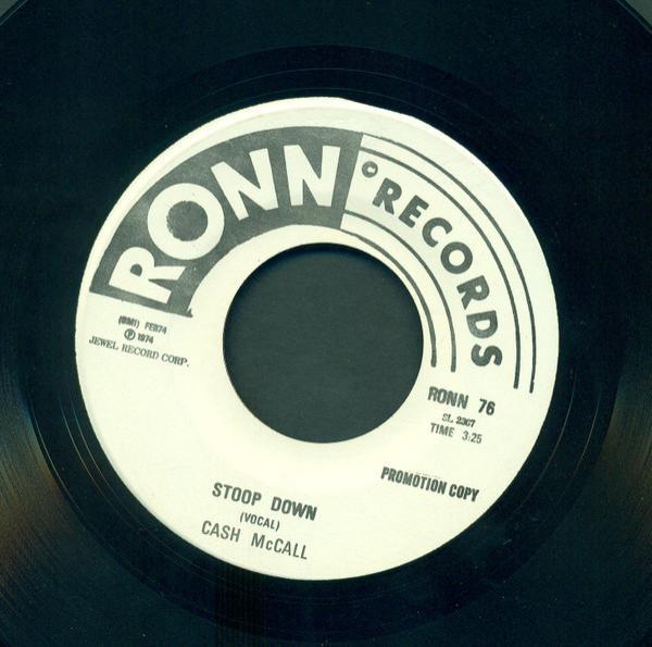 Cash McCall - Stoop Down / Stoop Down