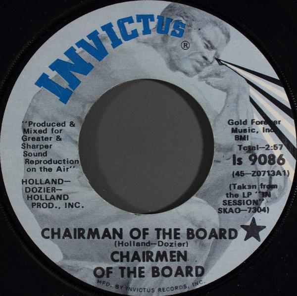 Chairmen Of The Board - Chairman Of The Board