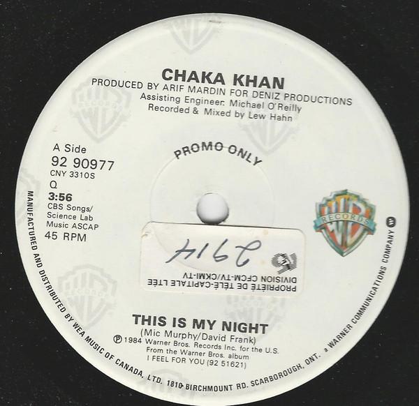 Chaka Khan - This Is My Night