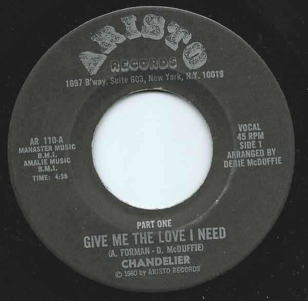 Chandelier - Give Me The Love I Need