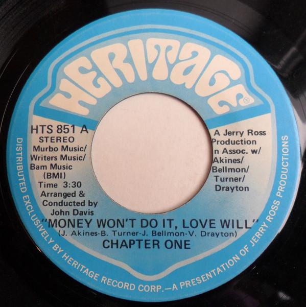 Chapter One (7) - Money Won't Do It, Love Will / Loan Shark