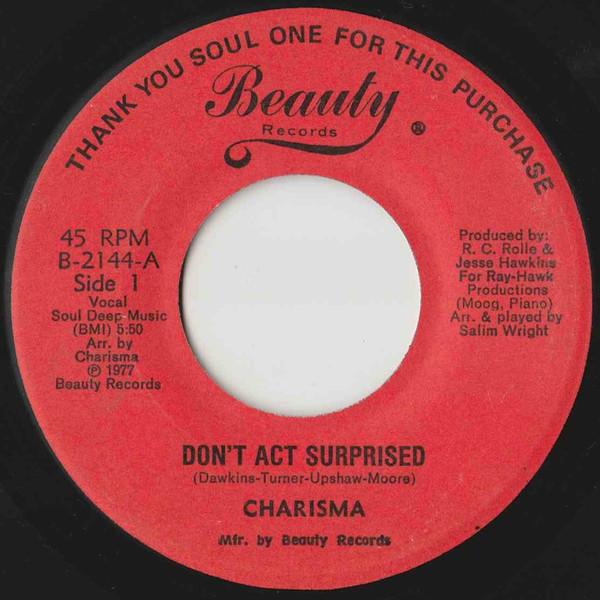 Charisma  - Don't Act Surprised