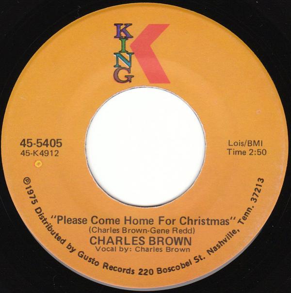 Charles Brown, Amos Milburn - Please Come Home For Christmas / Christmas (Comes But Once A Year)