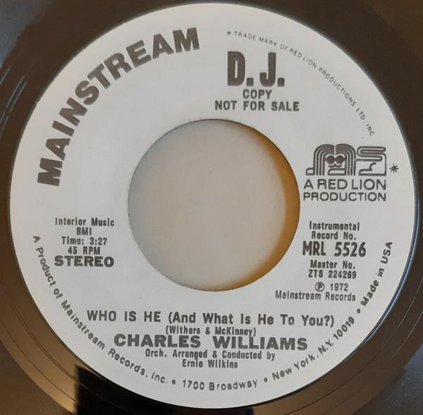 Charles Williams (15) - Who Is He (And What Is He To You?)