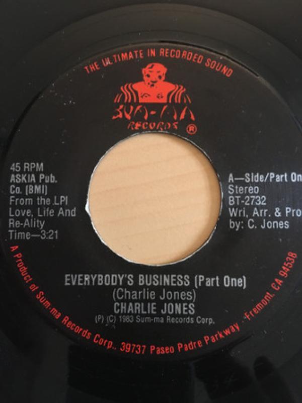 Charlie Jones (5) - Everybody's Business Pt1