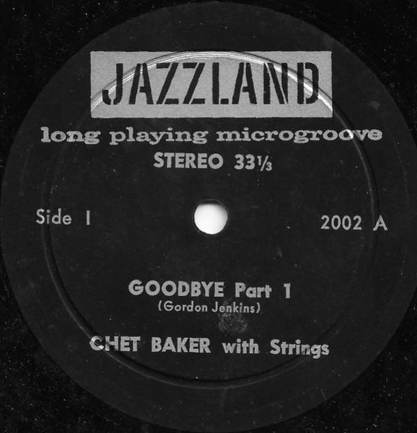 Chet Baker - Goodbye