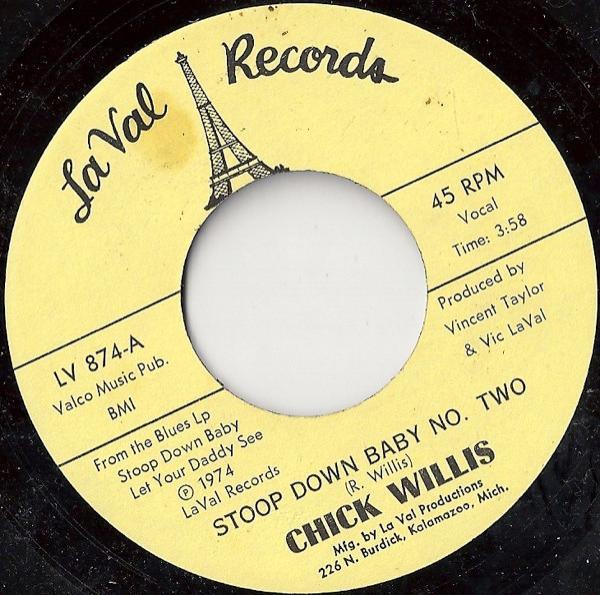 Chick Willis - Stoop Down Baby No. Two / Stoopdown Shuffle