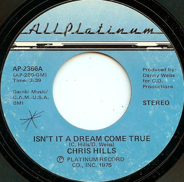 Chris Hills - Isn't It A Dream Come True