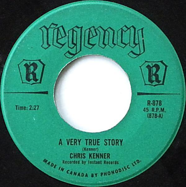 Chris Kenner - A Very True Story / Packin' Up
