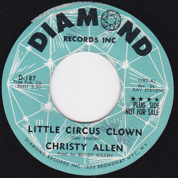 Christy Allen - Little Circus Clown / Don't Let The Sun Go Down On You