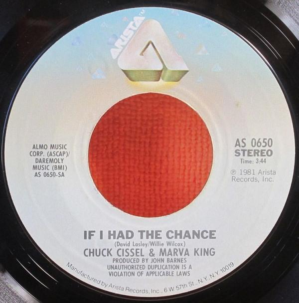 Chuck Cissel, Marva King - If I Had The Chance