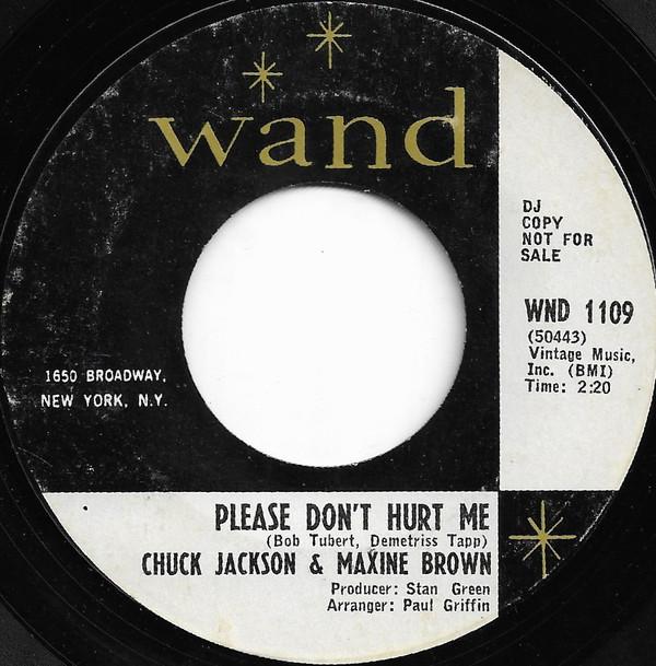Chuck Jackson, Maxine Brown - Please Don't Hurt Me / I'm Satisfied