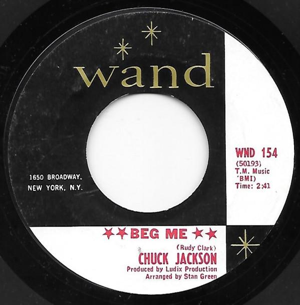 Chuck Jackson - Beg Me / This Broken Heart That You Gave Me