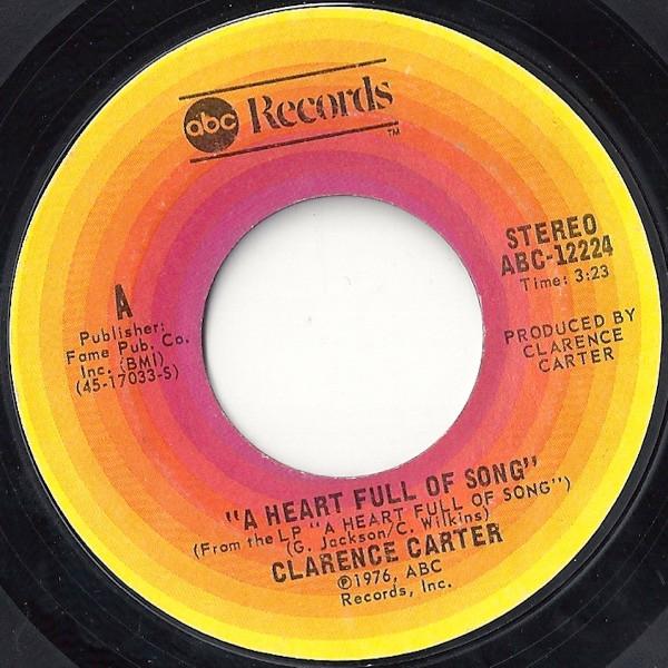 Clarence Carter - A Heart Full Of Song