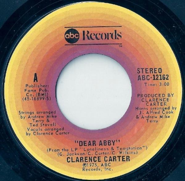 Clarence Carter - Dear Abby / Love Ain't Here No More