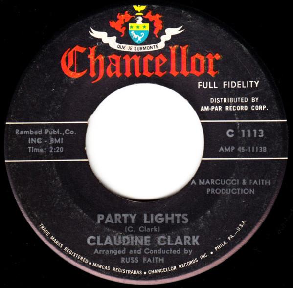 Claudine Clark - Party Lights / Disappointed
