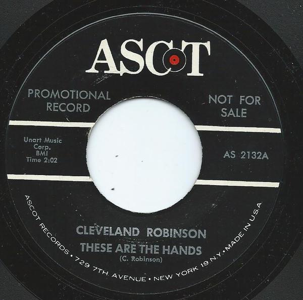 Cleveland Robinson - These Are The Hands