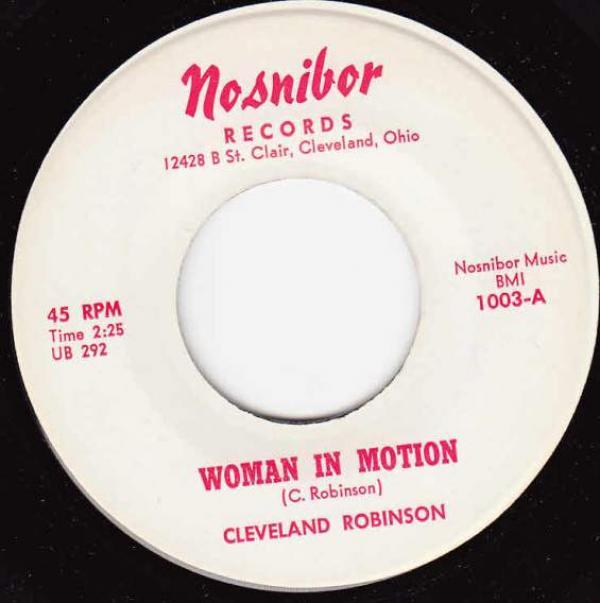 Cleveland Robinson - Woman In Motion