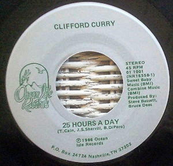 Clifford Curry - 25 Hours A Day / Mr. Lonely