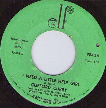 Clifford Curry - I Need A Little Help Girl / Soul Festival