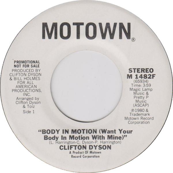Clifton Dyson - Body In Motion