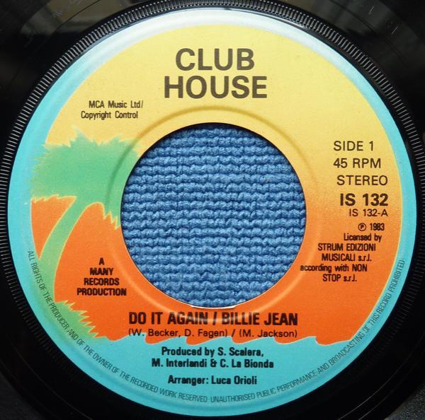 Club House - Do It Again / Billie Jean
