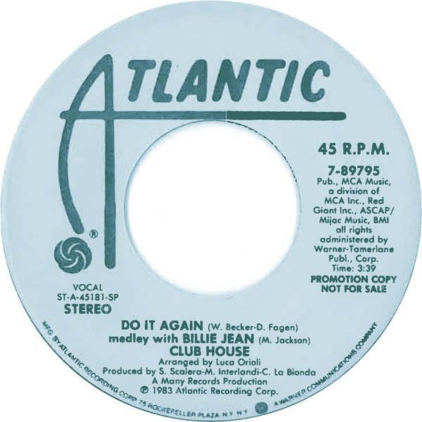 Club House - Do It Again (Medley With Billie Jean)