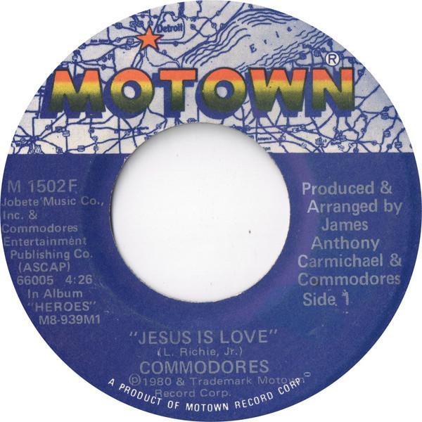 Commodores - Jesus Is Love