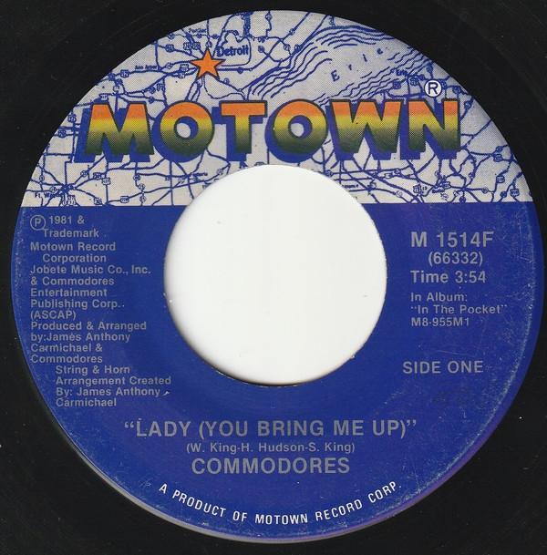 Commodores - Lady (You Bring Me Up)