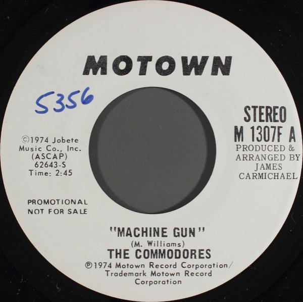 Commodores - Machine Gun