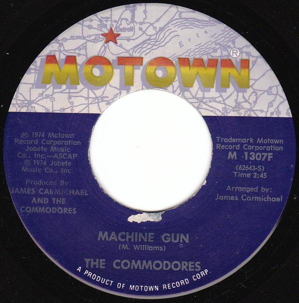 Commodores - Machine Gun