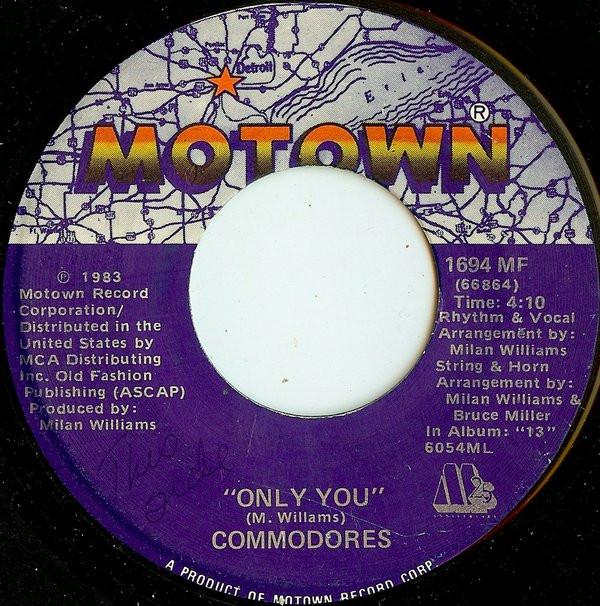 Commodores - Only You / Cebu