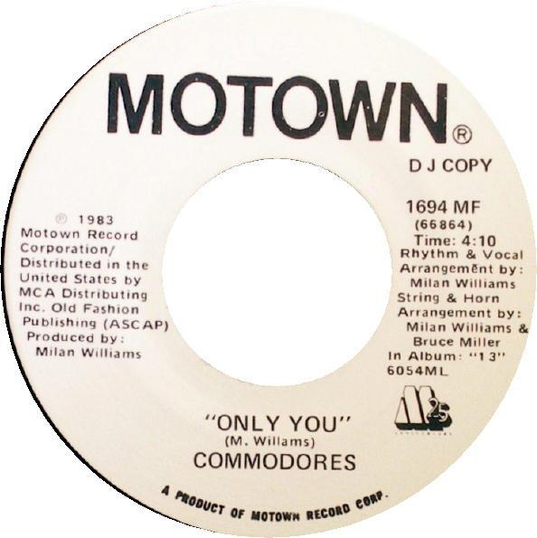 Commodores - Only You
