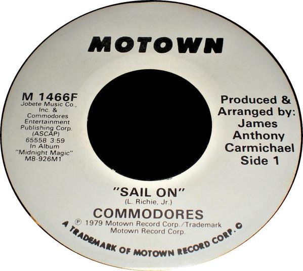 Commodores - Sail On