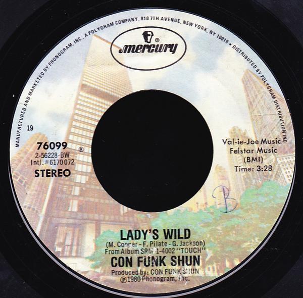 Con Funk Shun - Lady's Wild / Pride And Glory