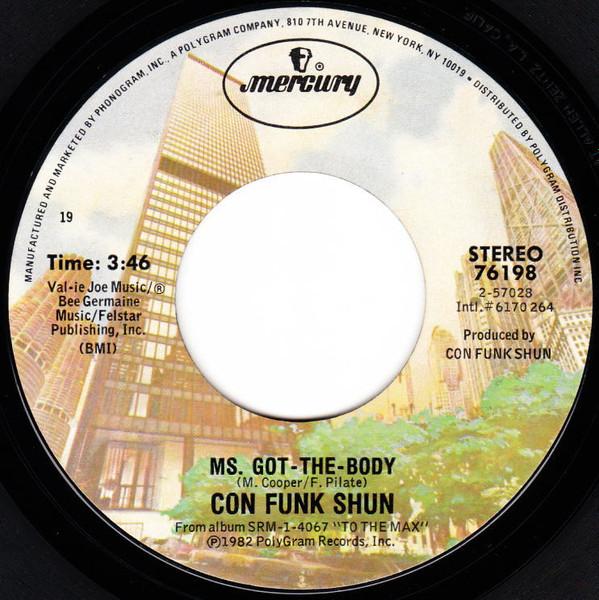 Con Funk Shun - Ms. Got-The-Body