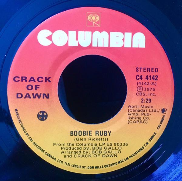 Crack Of Dawn - Boobie Ruby