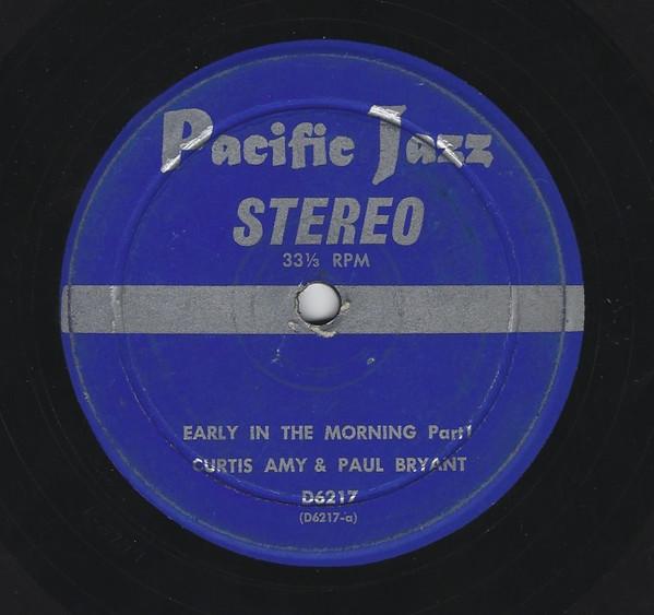 Curtis Amy, Paul Bryant - Early In The Morning